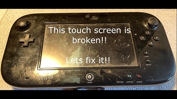 Replacing a broken touchscreen in Wii U Gamepad