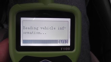 OBDSTAR F100 do all key lost on Mazda CX-5