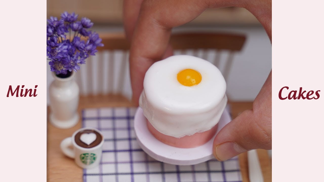 Mini Egg Cake Decorating