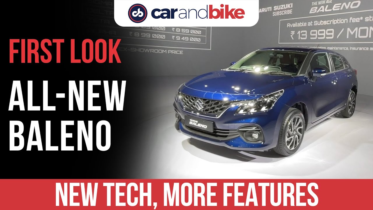 First Look: 2022 Maruti Suzuki Baleno