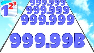 Relaxing & ASMR Gameplay Number Masters Top Satisfying Mobile Game Big Update Freeplay Android,iOS