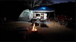 Boondocking @ Seven Springs in my Runaway Camper!