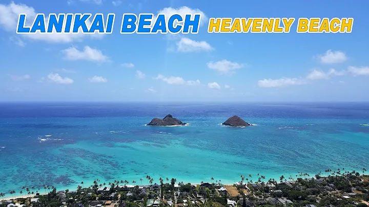 Lanikai Beach | Heavenly Beach | Kailua, Oahu 🌈 Hawaii 4K Beach Walk