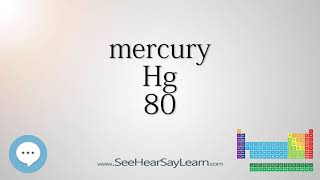 mercury - Periodic Table of Elements ⛏🔊
