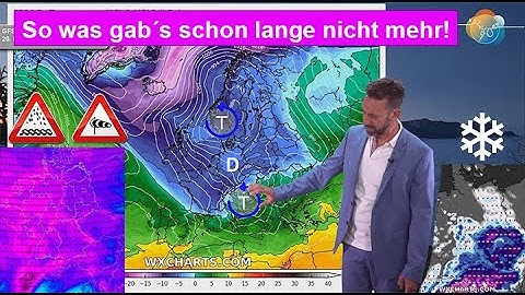 So was gab es schon lange nicht mehr: Kurs Sturm, Regen & Schnee! Wettervorhersage 13.-20.11.2024.