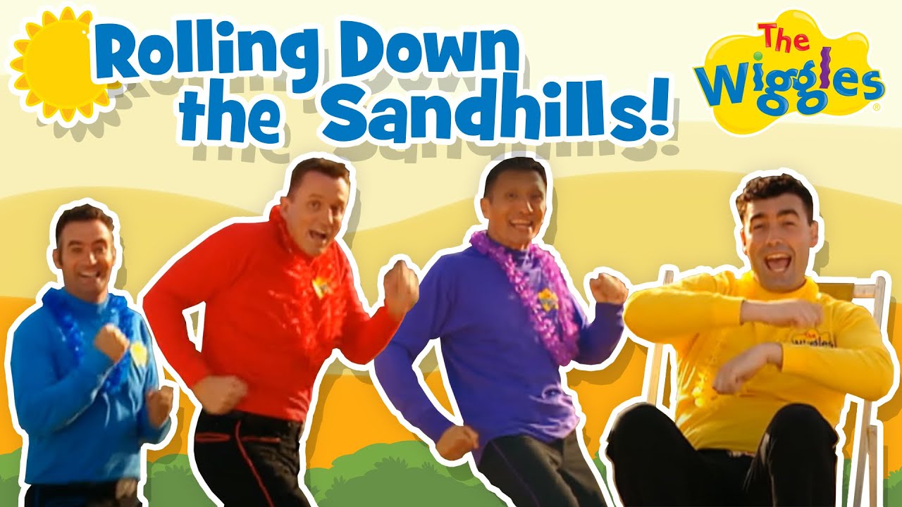 Rolling Down the Sandhills / Running Up the Sandhills ☀️ The Wiggles 🏖️  Wiggle Bay #OGWiggles 