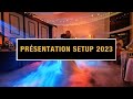 Prsentation setup 2023  nouveau matos lyres finitions bois barres leds batterie table de mix