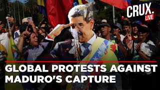 Information Venezuela Crisis LIVE |  Massive Protest In Support Of Maduro After US Airstrikes In Caracas | Trump Update
