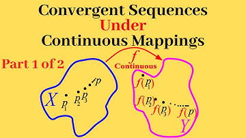 Convergence Sequences and Continuous Functions | Part 1 of 2 | Analysis