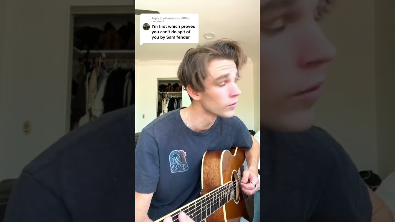 Proving my follower wrong￼- Learning:”Spit Of You” by Sam Fender in 60 seconds