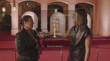 CIFF 44| Day 3| Red Carpet Conversations with Nala | Samma Ibrahim