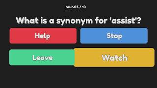 Synonym Challenge #1 | Can You Pick the Right Word? ⏱️