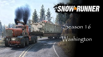 SNOWRUNNER // The Only Way - Part III - Season 16 Washington