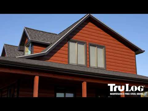 Steel Log Siding