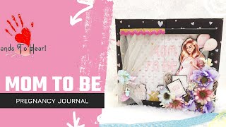 MOM TO BE - Pregnancy Journal | Mini Album | Scrapbook | Handmade Gifts | YouTube 2021 | Magnetic