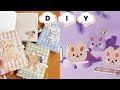 Diy cute stationery ideas / paper craft / school hack / diary, ruler, pencil holder, @aalliizz03