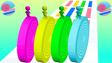 Layers Roll in All Levels iOS,Android Walkthrough Gameplay Update Mobile Game New Pro Max SORGSKZV