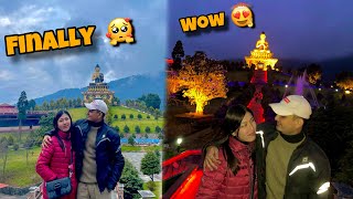 Finally, visited buddha park with her ? | wow ? | sapna pura huwa ? motovlog couple vlog