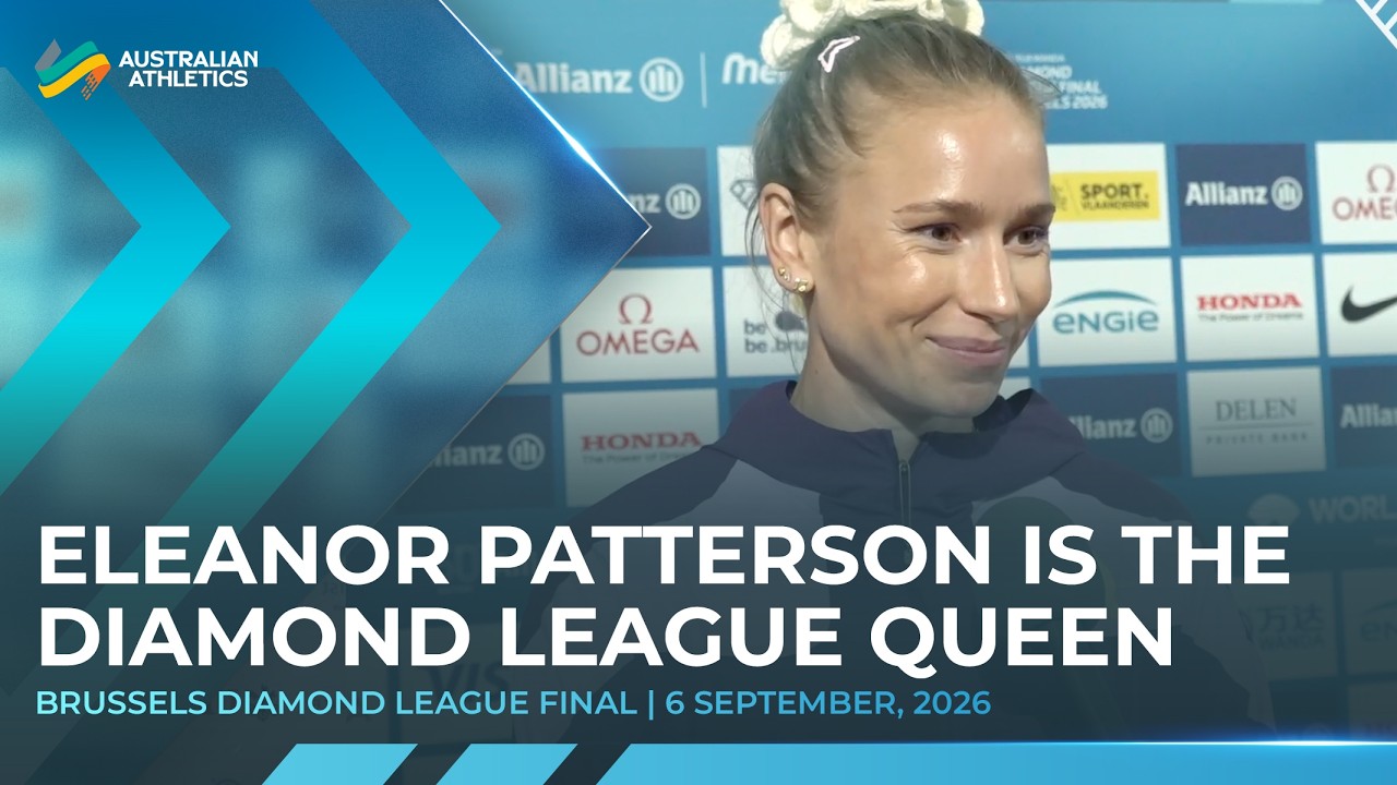 Eleanor Patterson is the High Jump Diamond League Champion | 2026 Brussels Diamond League Final