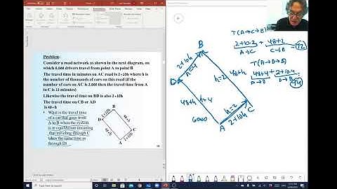 Lecture 5 Traffic Equilibrium