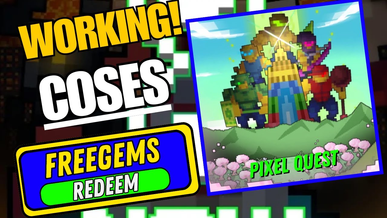*NEW CODES* ROBLOX Pixel Quest CODES 2026 | Pixel Quest CODES | Pixel ...