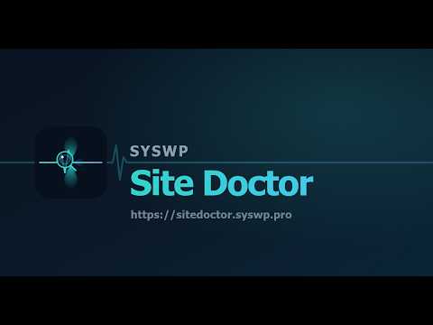 Site Doctor MCP use example 001
