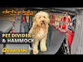 Dirtydog 4x4 Pet Divider with Hammock for Jeep Wrangler &amp; Jeep Gladiator