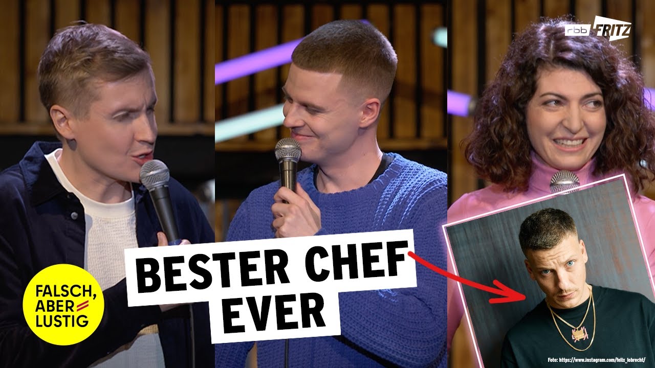 Falsch Aber Lustig Tickets Kaufen Wer ist Felix Lobrecht? | falsch, aber lustig | Till Reiners, Filiz