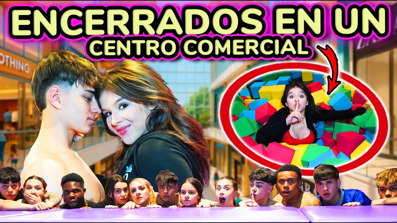 🚔 ¡¡ENCERRADOS EN UN CENTRO COMERCIAL!! 😭 ¡¡nos PILLAN!! *mi peor día*