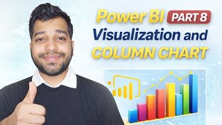 Power BI | Part 8 | Visualization | Basic Column chart