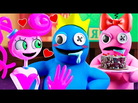 Animation]Poppy Playtime, Rainbow Friends Falls in LOVE! Poppy