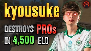 KYOUSUKE destroys new Spirit player zweih in FACEIT! kyousuke POV with COMMs (Mirage)