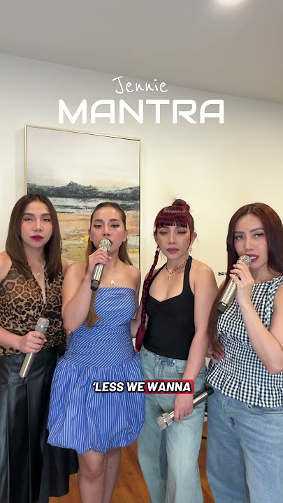 singing @jennierubyjane’s Mantra 🎶 #4thimpact #jennie #mantra #acapella