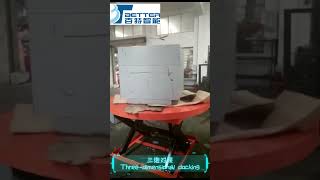 🔄Rail Transfer Cart + Electric Turntable, Dynamic Rotation, Path Reconstruction
