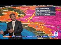 Above average temperatures continuing through the weekend