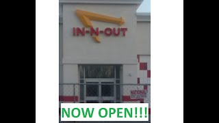 In n Out Burger on Cottle Rd is now open!