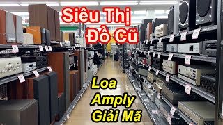 Siêu Thị Đồ Cũ Ở Nhật Bản | Amply Cũ, Loa Cũ, Đầu Giải Mã Hàng Nhật | QuanJP