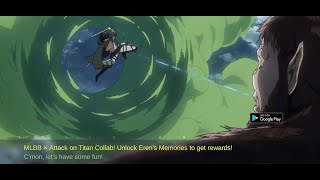 Eren's Memories 03 / "I'll Handle It" | MLBB ✖️ Attack on Titan collab