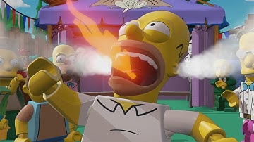 LEGO Dimensions - The Simpsons Level Pack Walkthrough - The Mysterious Voyage of Homer
