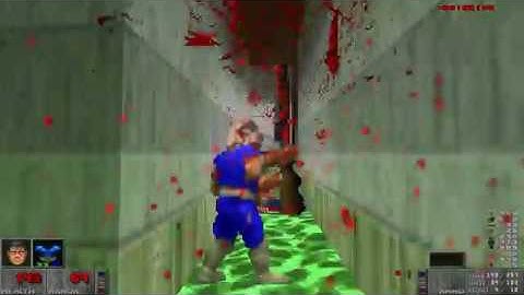 Brutal Doom v21 GOLD: [DOOM II][Black Metal difficulty] MAP10: Refueling Base - Part 10