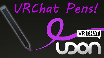 How to Add Pens to Your World - Udon / VRChat SDK3.0