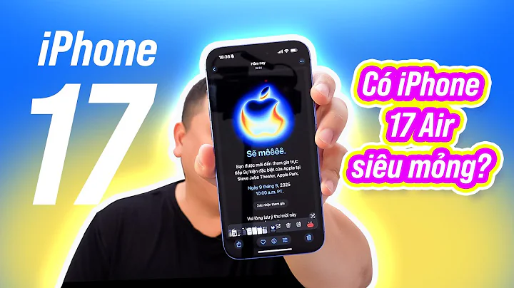 Đi Mỹ xem iPhone 17