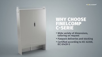 Finelcomp C-SERIE power distribution and street cabinets