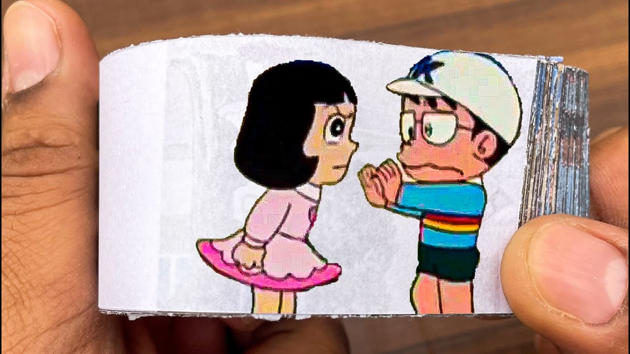 Ninja Hattori Cartoon Flipbook #4 | Yumiko Bathing With Kenichi Flip Book | Flip Book Artist 2026