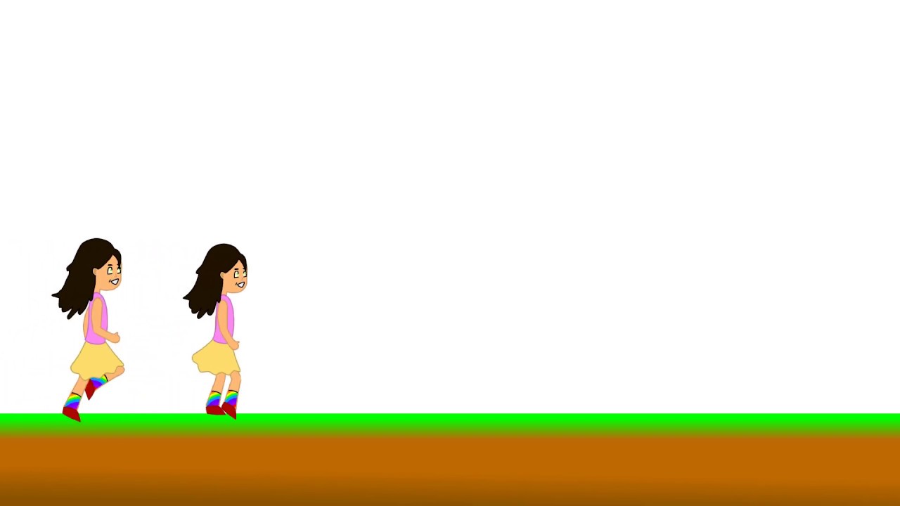 Walk Cycle vs Run Cycle in Opentoonz