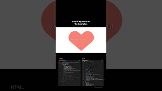 #programming #heart #code #foryou #htmlcssjavascript