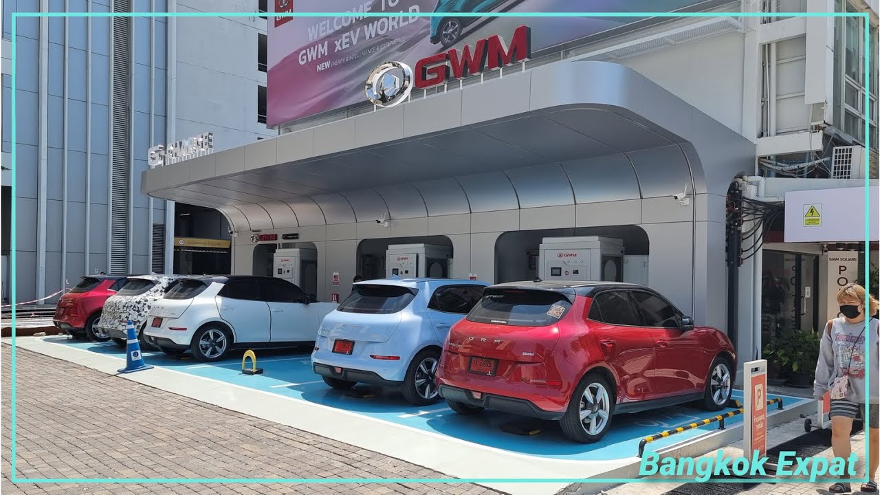 GWM G-Charge Supercharging Station Bangkok Siam Square