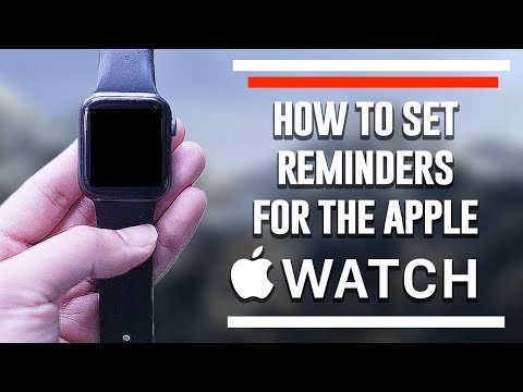 ვიდეო: არის შეხსენებები Apple Watch-ზე?