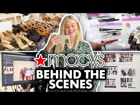 Day in the Life of a Model | Macy's Photoshoot!