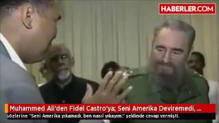 Muhammed Ali'den Fidel Castro'ya Resimi